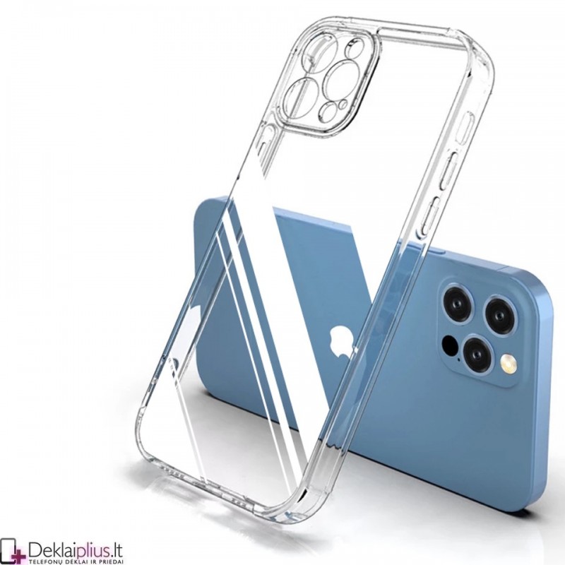 Silikoninis dėklas 2.0 mm storio - permatomas (Apple Iphone 14 Pro) Silikoninis dėklas 2.0 mm storio - permatomas (Apple Iphone 14 Pro)
